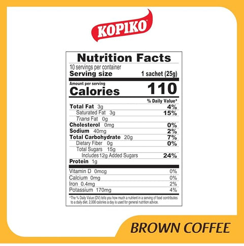 Kopiko Instant Brown Coffee