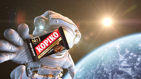 The First Coffee In Outer Space